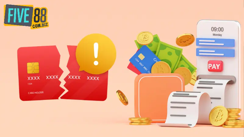 Vì sao Five88 không rút được tiền? - Nguyên nhân & khắc phục 3 Điều cần làm khi không rút được tiền Five88