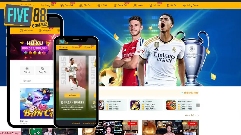Hướng dẫn tải app Five88 - Thắng lớn mỗi ngày 2 Hướng dẫn tải app Five88 về điện thoại nhanh chóng